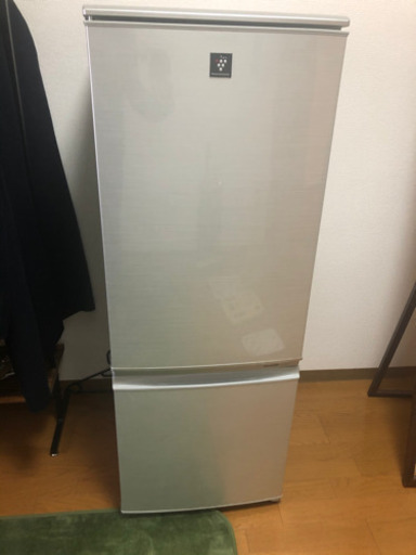 【最終値下】2ドア冷蔵庫　ナノ低温脱臭　SHARP 167L