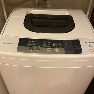 2017年購入洗濯機　あげます(取りに来てくれる方)