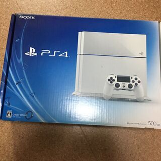 PS4本体　CUH-1100A　白色　箱付き　中古品