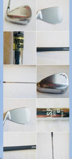 人気タイトリスト50度54度2本シャフトダイナミックゴールド美品