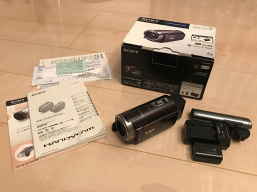 ※決まりました美品sonyハイビジョンビデオカメラcx370v※値下げ交渉可