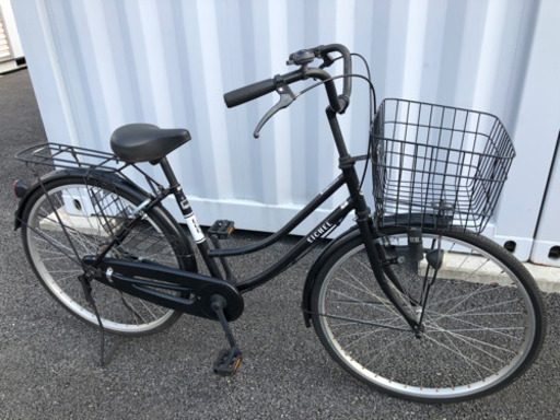 No.189【LEDノーマルライト,変速なし】★激安★ 中古自転車 ママチャリ  26インチ 軽整備済み 安い 防犯登録 藤沢 横浜 神奈川