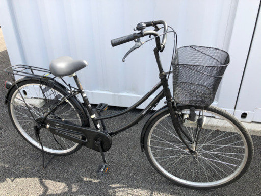 No.192【ノーマルライト,変速なし】★激安★ 中古自転車 ママチャリ  26インチ 軽整備済み 安い 防犯登録 藤沢 横浜 神奈川