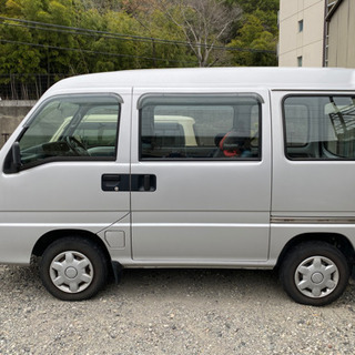 スバル　サンバーバン　シルバーの画像