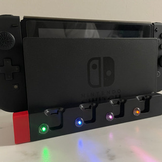 新品カスタム品 4本同時充電 Switch スイッチ ジョイコン...