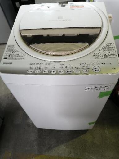 0404-2 TOSHIBA 洗濯機 AW-6G2 ホワイト 6kg 2015年製