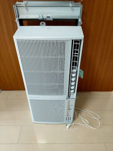 【取引中】窓用エアコン 冷暖房除湿機能付き 保証期間残3年以上