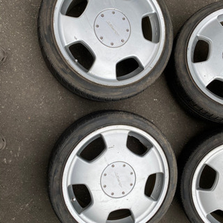 値下げしました。　レパード ローレル インフィニティ アコード　セルシオ　クラウン　セドリック　ベルファイア　アルファード　にロリンザーd93似のホイールの画像