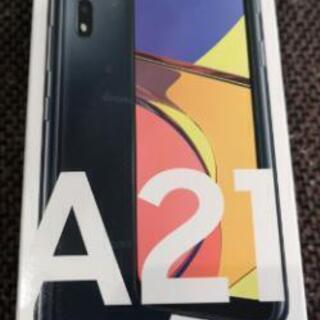 Galaxy A21 SC-42A ブラック SIMフリー