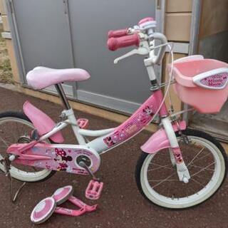 幼稚園〜小学2年生適応　自転車＋両足スタンド