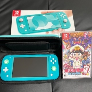 Nintendo Switch Lite ターコイズソフト桃鉄セット