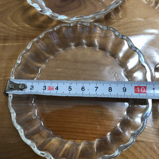 47)マドレーヌ型　4個セット　耐熱ガラスの画像