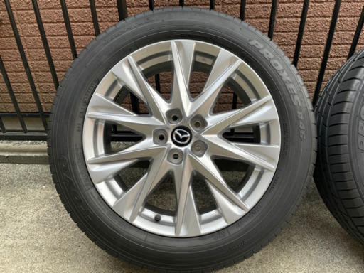 CX-8純正 + TOYO PROXES R46A 225/55R19 4本セット CX-5、CX-8