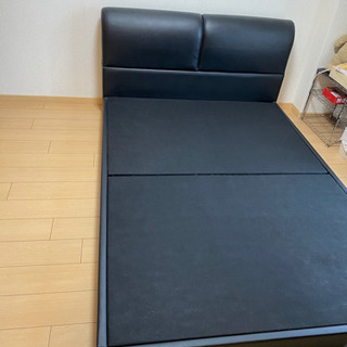 ダブルベットフレーム（黒）