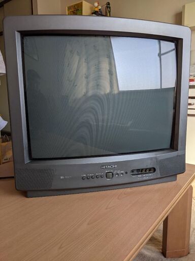 ブラウン管　テレビ　25型　日立　リモコンなし
