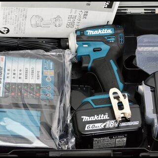 未使用 マキタ 18V 6.0Ah TD172DRGX 青 ブルー インパクトドライバー 6Ah