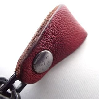 AA469 印傳屋 小銭入れ コインケース 赤 富士山の画像