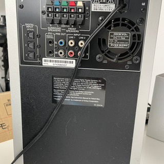ONKYOオンキョーデジタルサラウンドシステムHTX-11X　スピーカーHTX-11XST　セットの画像