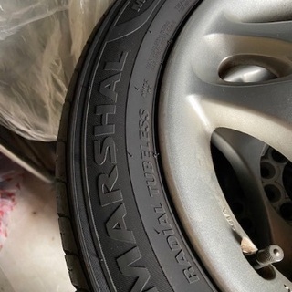 夏タイヤ 155/65R13 08年製 MARSHAL MH12 スバルプレオの画像