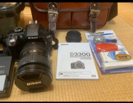 【断捨離のため大幅しました】【実用美品】【※元箱は写真参照】ニコン 一眼レフ Nikon D3300 AF-S DX VR 18-20