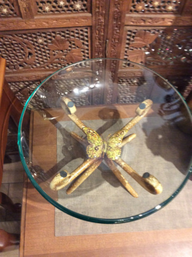 中古品 ガラスオブジェ