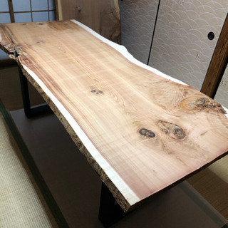 激安 超幅広 幅100cm以上 W200サイズ 無垢一枚板ダイニングテーブル送込 大幅値下げ 大特価 幅広 W200サイズ 無垢 一枚板ダイニングテーブル 近