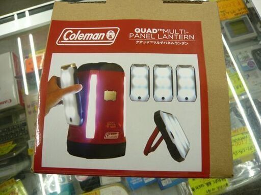 新品未使用 Coleman/コールマン LEDランタン クアッド マルチパネルランタン 800ルーメン 照明器具 キャンプ用品 非常用