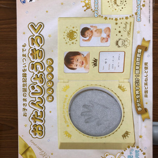 お誕生記録 ねんどタイプ