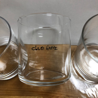 43)クラブハリエ　デザートグラス　3点セットの画像