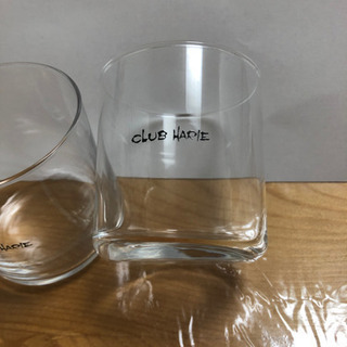 43)クラブハリエ　デザートグラス　3点セットの画像