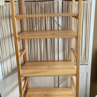 無印良品　パイン材ユニットシェルフ