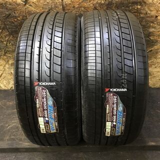 新品 YOKOHAMA BluEarth RV-01 245/40R20 20インチ 夏タイヤ 2本 アルファード ヴェルファイア VOLVO V90 ジャガー XJ BMW X4等　(MTL33) クレジットカード QR決済可能