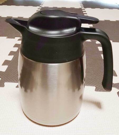 売却済【未使用＆取説有】THERMOS（サーモス）ステンレスポット 1L ブラウン 保温　保冷　THV-1001 SBW
