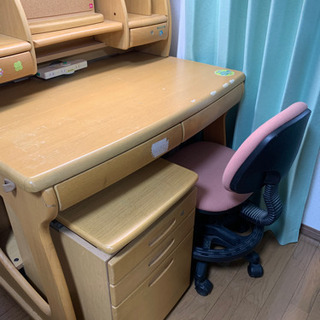 [お値引き可能] 学習机・椅子の画像