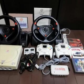 セガ ドリームキャスト & レーシングコントローラセット