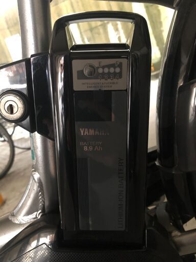 ヤマハ 電動自転車 PASナチュラM PA26NM 2019年式 シルバー  バッテリー新品交換
