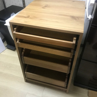 IKEA Komplement 4段スライド　仕切りありの画像