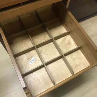 IKEA Komplement 4段スライド　仕切りありの画像