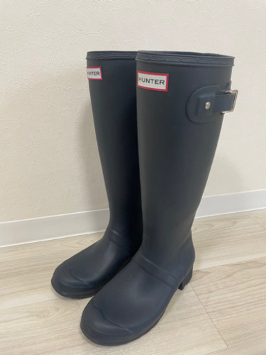 【値下げしました！HUNTER レインブーツ✨中古:1,500円】