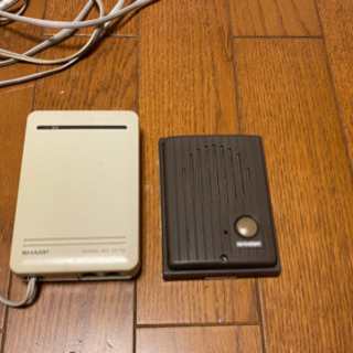 【終了】【差し上げます】FAX付き電話機&インターホン