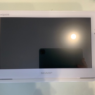 シャープ社製　防水ポータブルTV（2020年製、未使用）