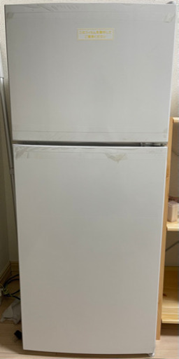 【超美品】2020年製　2ドア冷凍/冷蔵庫 118L maxzen  JR118ML01WH