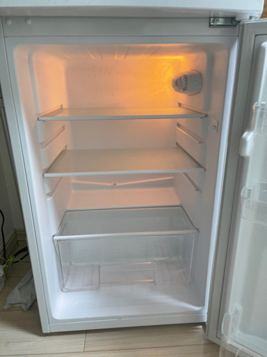 【超美品】2020年製　2ドア冷凍/冷蔵庫 118L maxzen  JR118ML01WH