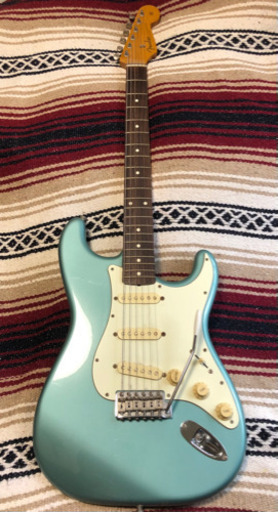 【阿佐ヶ谷・高円寺手渡】条件付きで最大約6000円引き　fender ストラトキャスター　made in japan オーシャンパシフィックブルー