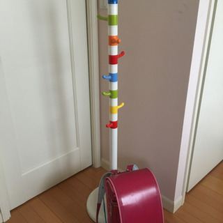子供部屋　ポールハンガー