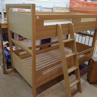 【愛品倶楽部柏店】Glanz　グランツ　木製2段ベッド【店舗同時販売中】の画像
