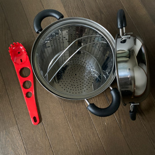 パスタ鍋の画像