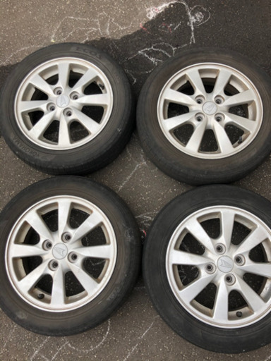ダイハツ純正アルミホイール  タイヤ