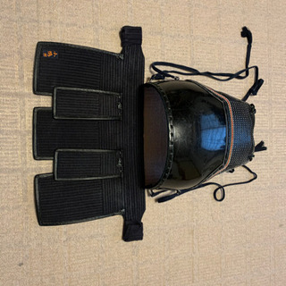 子供用防具　胴と垂　リュック式防具袋　中古品