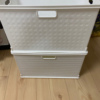 収納用ケース　箱２つ 「~14日まで出品限定」の画像